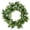 Green, variant on TETOU 20" Artificial Spring Summer Christmas Greenery Wreaths, Green Eucalyptus Leaf Wreath Boxwood with Big Berries for Front Door Farmhouse Outside Year Round Hanging Wall Party Decor