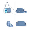 thumbnail image 2 of Bolsa Bandolera Mujer Gran Capacidad azul, 2 of 5