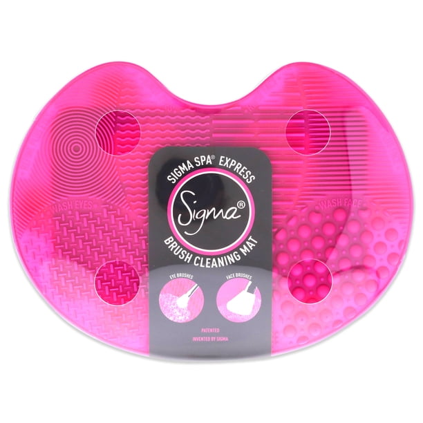 Alfombrilla limpiadora de brochas Sigma Spa Express color rosa de SIGMA Limpiador de brochas 1 Pc