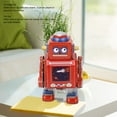 thumbnail image 3 of Juguete de Robot de Cuerda, Robot de Hojalata de Metal Vintage, DiverTido Juguete Mecánnico Vintage Para Niños, Robot Clásico, Estado Coleccionable, Figura de Mesa, Estantería, 3 of 7