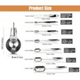 thumbnail image 2 of YIXINGCHEN Measuring Cups and Spoons Set of 14, 7 Stainless Steel Nesting Measuring Cups, 7 Measuring Spoons, Dry Measure Cups Stainless Steel & Baking Metal Measuring Cups, Kitchen Gadgets f 923-968, 2 of 7