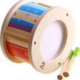 thumbnail image 1 of Hape Little Drummer Kid's Wooden Drum Music Set, 1 of 4