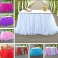 thumbnail image 1 of SPRING PARK 5cm 22m Shiny Sheer Roll Spool Wedding Bridal Party Favor Decoration Tutu Craft DIY, 1 of 6