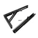 thumbnail image 3 of Uxcell Soporte Plegable de 13.78" para Estantes, Mesas, Escritorios, Montado en Pared, Colapsable, Negro, 3 of 4