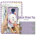 thumbnail image 4 of LYM-Phone Case For MOTO G Play 2021, Soft Case Anti-knock Cartoon Cute Dirt-resistant Skin feel silicone Fashion Design Waterproof Simplicity Quicksand Rotatable stand Kickstand Glitter, 4 of 9