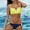 Yellow, variant on MSJUHEG Bathing Suits for Women,Two Piece Swimsuit,Bikini Sets for Women,Bikinis Set,Sporty Bikini Sets for Women,Push Up,Tummy Control Bikini for Women Black L