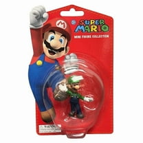 Super Mario Mini Figure Collection - LUIGI [Waving - 2 inch]
