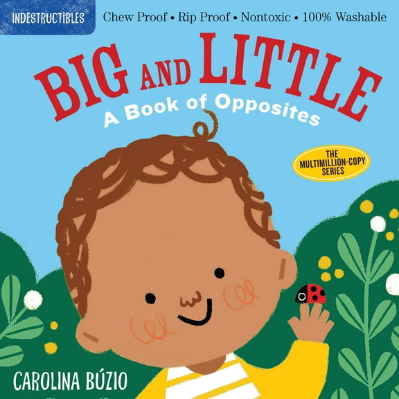 Indestructibles: Indestructibles: Big and Little: A Book of Opposites : Chew Proof · Rip Proof · Nontoxic · 100% Washable (Book for Babies, Newborn Books, Safe to Chew) (Paperback)