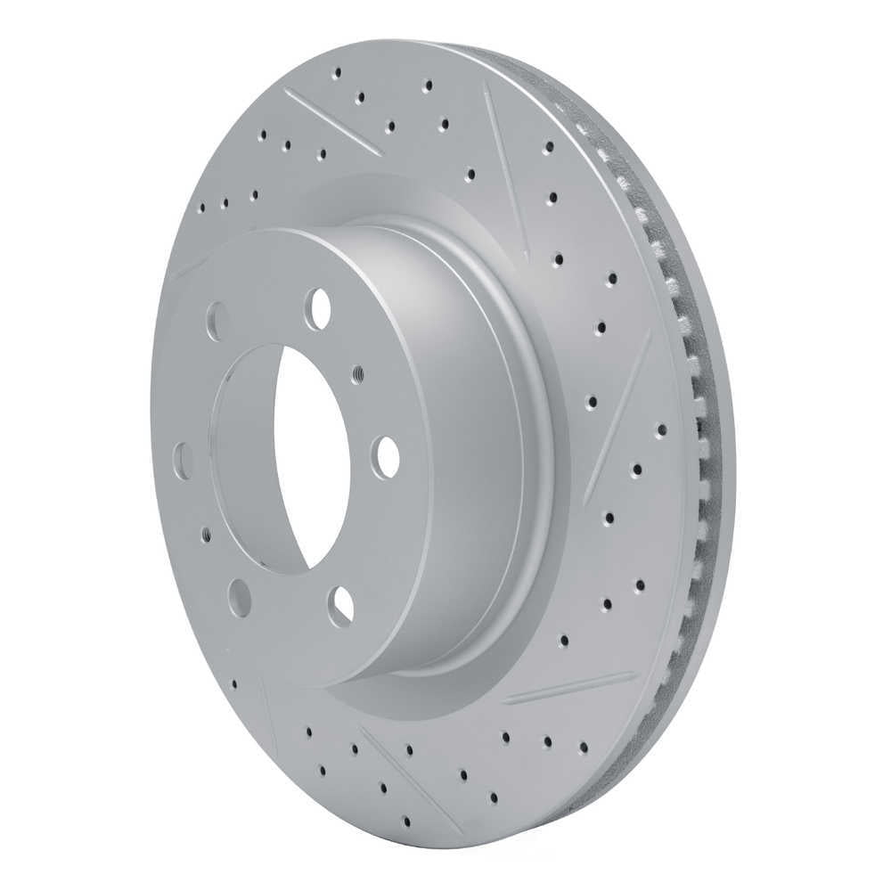 Dynamic Friction Company 830-76162R DFC Geoperformance Rotor - Drilled and Slotted