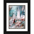 thumbnail image 1 of Bonaparte, Diane 14x18 Black Ornate Wood Framed with Double Matting Museum Art Print Titled - River Dance, 1 of 4
