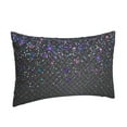 thumbnail image 2 of Fotbe Colorful Glitter Pillow Cases - Envelope Closure - Luxury, Extra Soft, Cooling Pillow Covers - Wrinkle, Fade, Stain Resistant-16"x24", 2 of 9