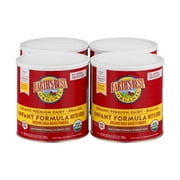 (4 Pack) Earth's Best Organic Dairy Infant Milk-Based Formula with Iron, Omega-3 DHA and Omega-6 ARA, 21 oz. Can