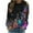Purple 02, variant on Womens Christmas Tops Xmas Tree Printed Long Sleeve Crewneck Loose Graphic Sweatshirts Holiday Festive Tops (XL, Purple 02)