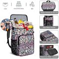 thumbnail image 5 of Travel Cooler Bag - Pink and Blue Of Leopard Print Camping Beer Cooler Backpack with Bottle Opener- Waterproof Insulated Picnic Backpacks - Cooler Bag for Beach, 5 of 6