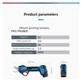 thumbnail image 4 of Electric Secateurs, Cordless Pruning Shears 12V Electric Scissors Tree Branches Garden Cordless Secateur Ctter Knife Power Tool Efficientcutting, 4 of 6