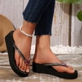 thumbnail image 7 of Ramiter Sandals Women Women's Orthopedic Arch-support Sandals Fashion Summer Casual Sandals Shoes Outdoor Flip Flops Beach Wedges Orthopedic Slippers Red,7, 7 of 7