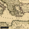 thumbnail image 2 of HISTORIX 1680 Mediterranean Sea Vintage Map Poster Wall Art Print, 18 x 24 Inch, 2 of 8