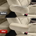 thumbnail image 5 of KBH 2 PCS Front Seat Armrest Cover Replacement for F250 F350 F450 F550 & Ford Excursion 1999-2007, Leather Armrest Protector for Ford Accessories, Beige, 5 of 7
