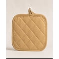 thumbnail image 4 of 6Pcs Kitchen Pot Holders Set Heat Resistant Pure Cotton Potholders Kit Trivets Large Coasters Hot Pads Terry Pot Holders for Everyday Cooking and Baking by 7 x 7 Inch, 4 of 7