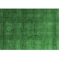 thumbnail image 1 of Ahgly Company Indoor Rectangle Abstract Emerald Green Modern Area Rugs, 5' x 7', 1 of 1