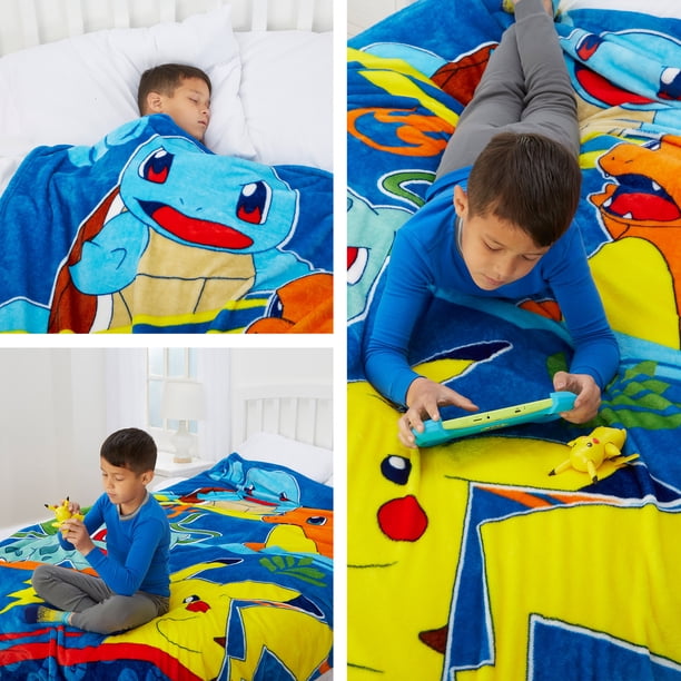 pokemon card blanket Game Cards Lucario Printed BlanketAdult Blanket Soft Warm Bedding For Bed Sofa Outdoor Travel Cover Blankets.Jpg