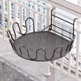 thumbnail image 6 of Balcony Shoe Drying Rack, Sturdy Iron Construction, Space Saving Hanging Design, Holds Up to 4 Pairs, Quick Water Drainage, Multi Purpose for Insoles, Prevents Moisture & Odor, 6 of 6