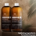 thumbnail image 4 of Botanic Hearth Top 6 Essential Oils Herbal Shampoo and Conditioner Set | With Tea Tree, Peppermint For Men & Women | 16 fl oz Each, 4 of 6