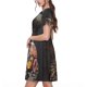 thumbnail image 2 of Disketp Graffiti Cool Duck para Vestido de Manga Corta para Mujeres, Vestidos de Verano para Mujeres, Casual y Holgado para la Playa, 2 of 6