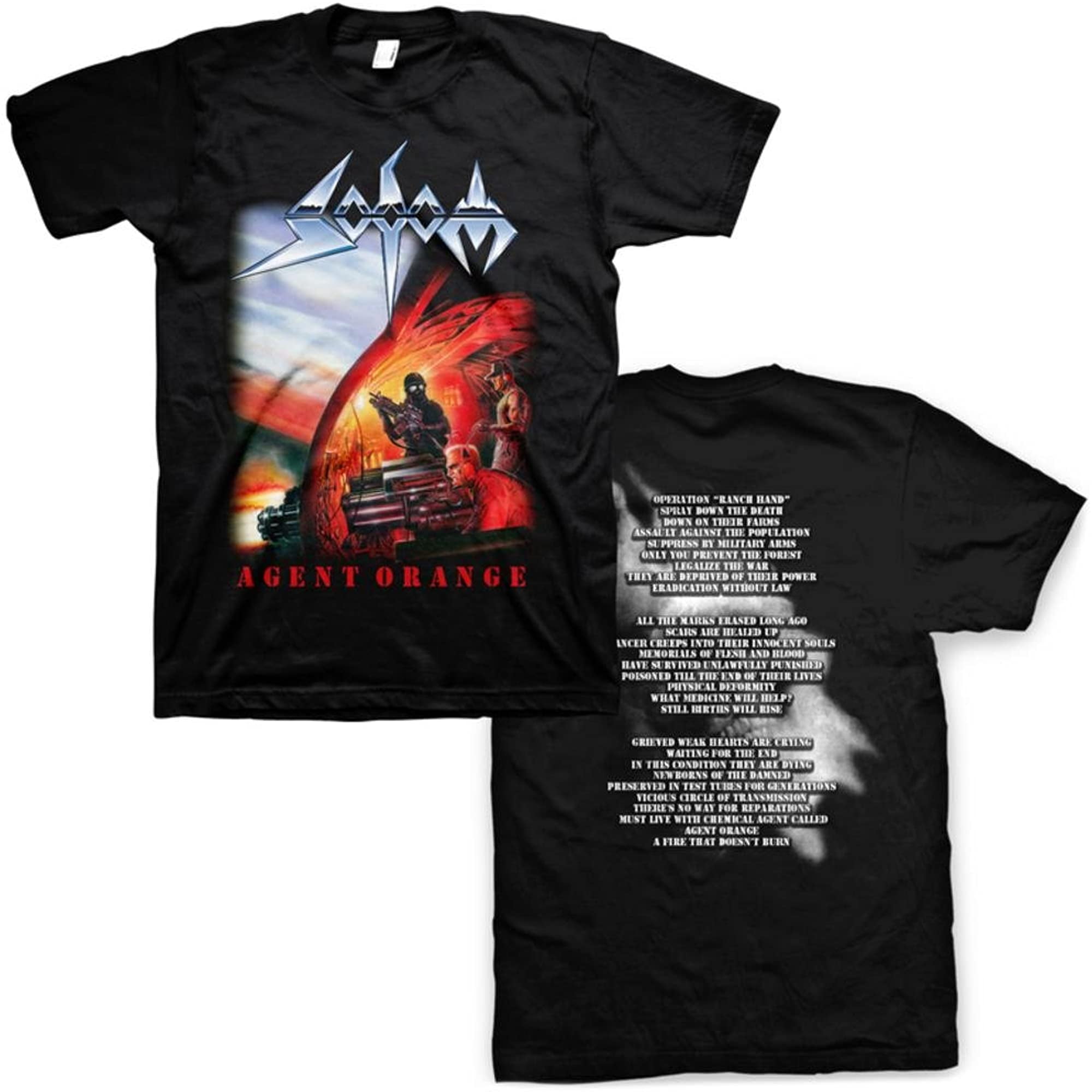 Sodom Agent Orange T Shirt Size Xl Walmart Canada
