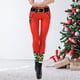 thumbnail image 3 of Polainas de las mujeres Leggings Navideños Para Mujer Pantalones Estampados Moda Para Sport Holiday G G Magideal Polainas de las mujeres, 3 of 7