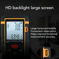 thumbnail image 4 of Regla De Distancia, Gancho De Mano Y Sujetadores Atrás Medidor De Distancia Portátil Pantalla LCD De 0,05 A 60 M Calibración Automática Para Profesionales De La Construcción, 4 of 8