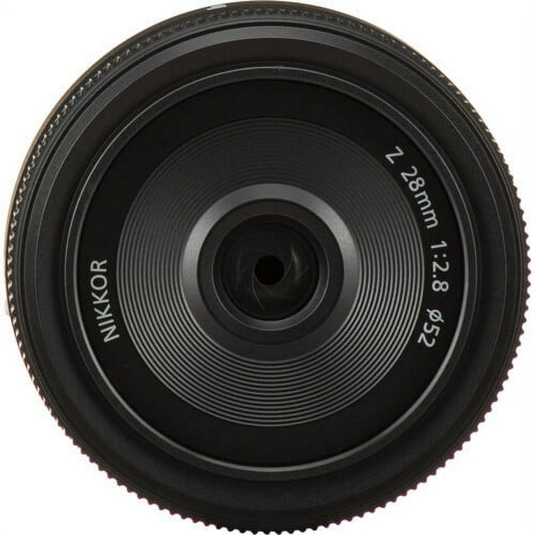 Nikon Z 28mm f/2.8 FX Lens Camera, Ø52, Broad Field View, Fast