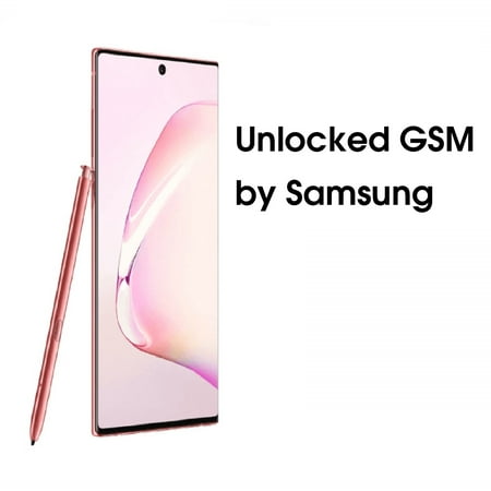 Samsung Note 10 N970 256GB Duos GSM Unlocked Android Phone - Aura (Best Budget Unlocked Android Phone 2019)