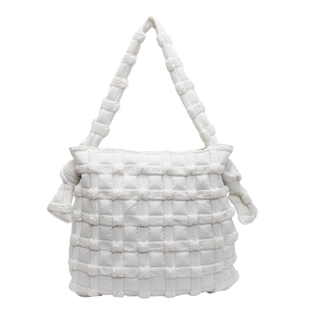 Bolso Nube Plisado Bandolera Acolchado Mano para Mujer Hinchado