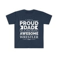 thumbnail image 1 of Proud dad of an awesome wrestler Unisex T-shirt S-3XL Father's Day, 1 of 2
