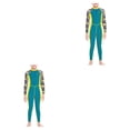thumbnail image 4 of Greeniant Trajes de neopreno Traje de buceo Traje de neopreno multicolor para niños Mangas largas y pantalones De una pieza a la moda para Type1 NO1, 4 of 6