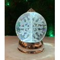 thumbnail image 1 of Christmas Decor Lighted Snow Globe with Spinning Snowflake, Battery Operated (not Included) - 6.5" H x 4.5" W x 4.5" D, 1 of 7