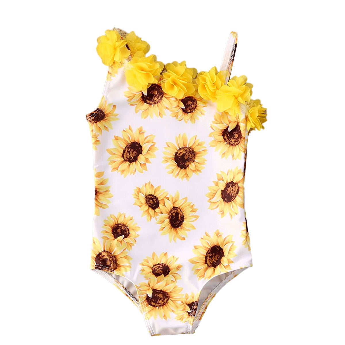 baby sunflower swimsuit