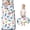 White Cartoon Dinosaurs, variant on Gray Dinosaurs Camouflage Pattern Teens Toddler Nap Mat with Pillow, Sleeping Mat Bag for Preschool Daycare 59"x22"