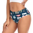 thumbnail image 2 of Balery Dental Ropa Interior de Algodón para Mujer con Dibujo – Braguitas Cómodas y Elásticas, Estilo Clásico-Large, 2 of 6