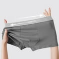 thumbnail image 7 of Jamicy Men's Underwear Briefs Gift for Men Men Cotton Breathable High-Elastic Men's Trunks Underwear Cotton Boxer Briefs Underpants, 7 of 7