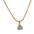 thumbnail image 4 of Collares para Mujer Oro 18k con Piedra de Nacimiento, LuckyLy Acero Inoxidable Baño Oro 18k, Cadena y Dije – Joyería ideal como Regalos para Mujer Cumpleaños y Regalos para Mamá Navidad, verde Agosto, 4 of 7