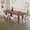 Brown, variant on JassmiPkwy Expandable Rectangular Brown Indoor Dining Table, 55"- 86.6"L x 35.4"D x 30.3"H