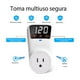thumbnail image 4 of Regulador De Voltaje Protector Led Ajustable 80v-140v 1800va blanco con negro, 4 of 5