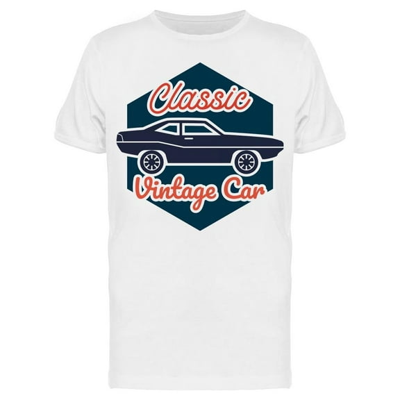 Vintage Car, Classic T-Shirt Men -Image by Shutterstock, Male x-Large