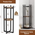 thumbnail image 3 of Housolution 3 Tier Water Dispenser Floor Stand, Drink Dispenser Floor Stand for 1-5 Gallon Water Bottles/Jug, 3 of 8