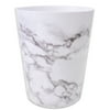 Marble Design Bath Accessory Collection Resin Wastebasket