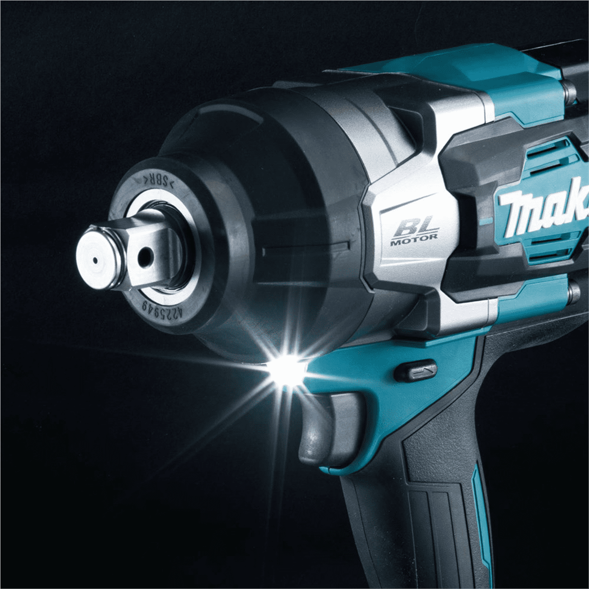 Makita 40V max XGT&reg; Brushless Cordless 4-Sp Hi-Torq 3/4" Sq. Drive Impact Wrench Kit w/ Friction Ring Anvil, var. spd., rev., L.E.D. Light, bag (2.5Ah)