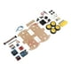thumbnail image 3 of Chasis De Coche Robot, Kit De Chasis De Coche Robot Inteligente Estructura Simple Profesional Para Bricolaje, 3 of 7