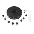 thumbnail image 4 of Bomba de baño solar para pájaros con 7 boquillas, prácticas luces LED de colores, fácil de instalar para acuarios, jardines, patios y piscinas, 4 of 8